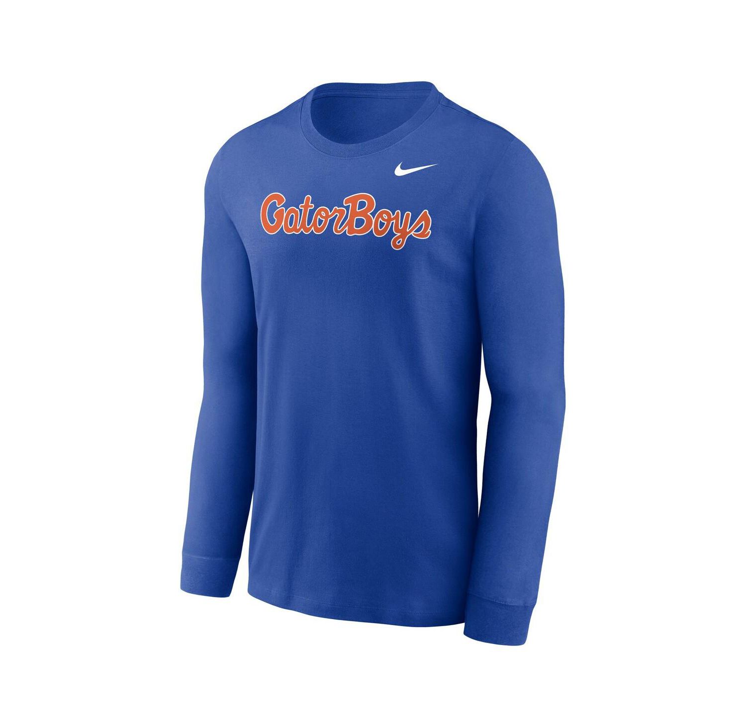 Men's Royal Florida Gators Gator Boys Long Sleeve T-Shirt