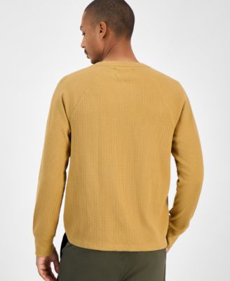 Men's Waffle-Knit Thermal Shirt
