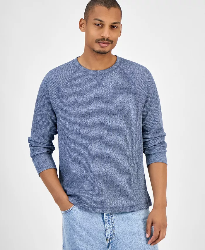Men's Waffle-Knit Thermal Shirt - thumbnail 6