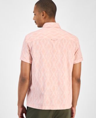 Men's Printed Short-Sleeve Shirt, Macy's Exclusive