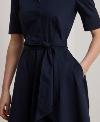 Cotton Shirtdress