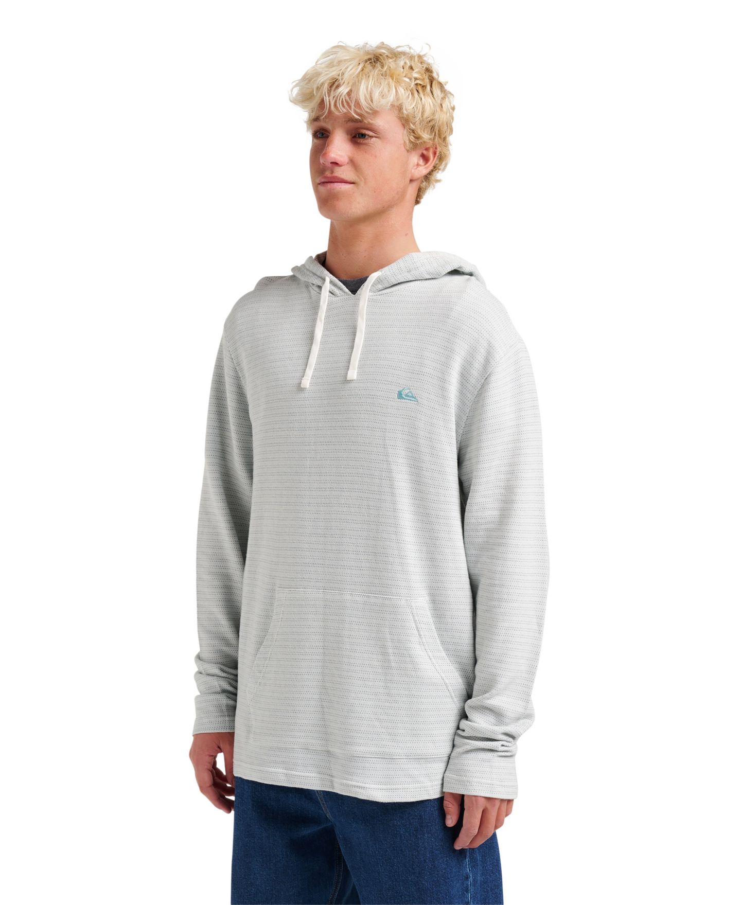Мужское худи Quiksilver Vista Long Sleeve, цвет: Синий — фото 3