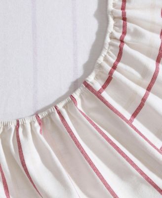 Printed Cotton Flannel 4-Pc. Sheet Set, Full