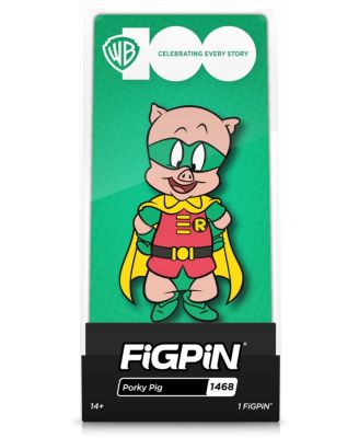 - WB 100 - Looney Toons - Porky Pig Robin Enamel Pin (1468)