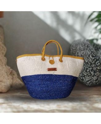 Rain and Peace Nourishment Handmade Sisal Straw Basket Bag