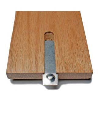 Classic Cribbage Set - Solid Wood Continuous 3 Track Board with Metal Pegs