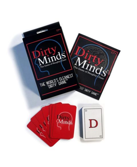 Детская карточная игра TDC Games Travel Dirty Minds 112 Cards Card Game, Ages 17+, цвет: Чёрный