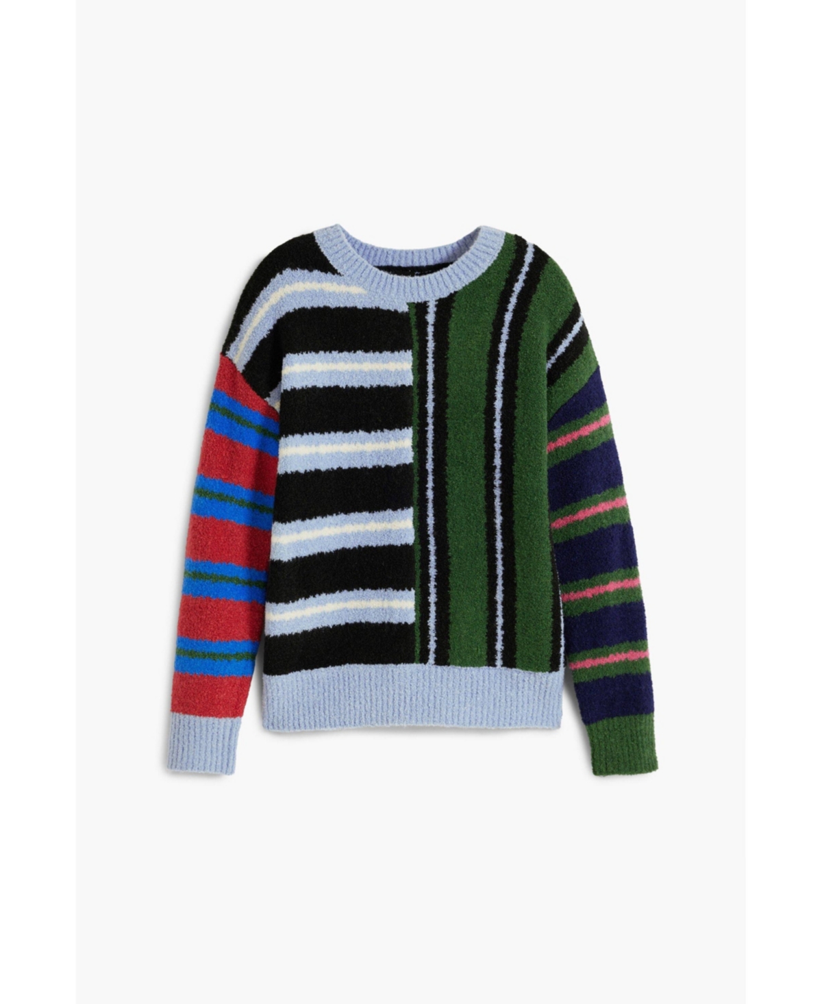 Desigual Boys Boys's Textured Striped Sweater In Multi