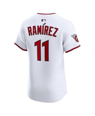 Men's Jose Ramirez White Cleveland Guardians Home Elite Jersey