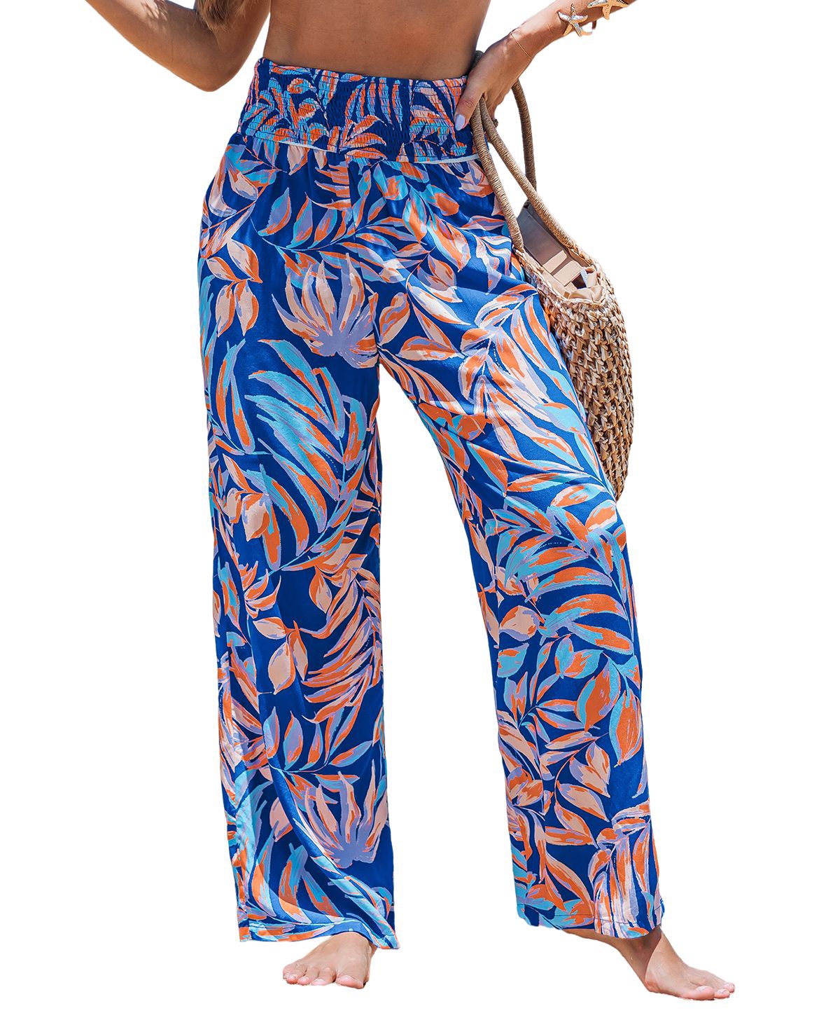 Women's Guava Tropical Pants - Dark blue