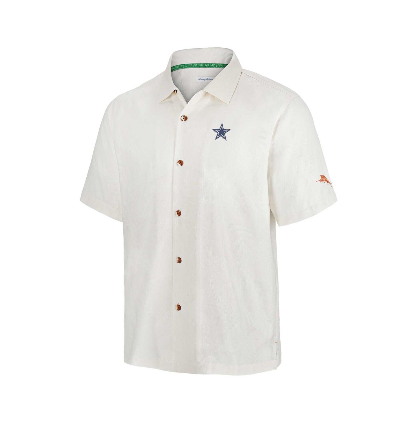 Мужская рубашка Tommy Bahama White Dallas Cowboys Coconut Matchup Camp Button-Up — фото 2