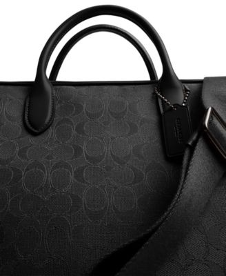 Men's Theo Work Signature Jacquard Bag