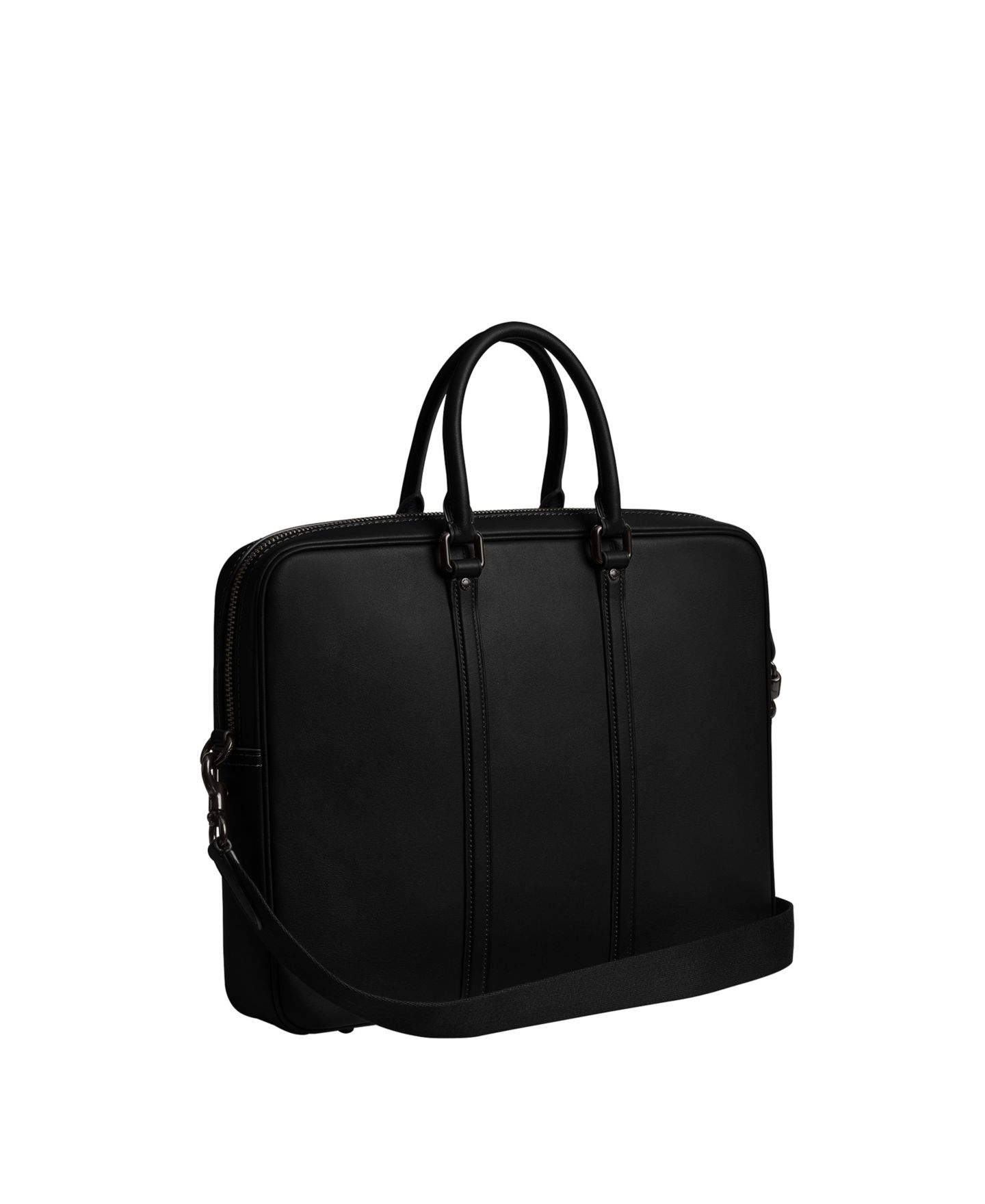 Мужская сумка COACH Metropolitan Workbag, цвет: Чёрный — фото 2