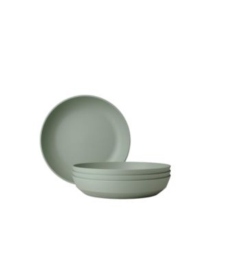 Silueta 4-Pc. Deep Plate Set, Service for 4