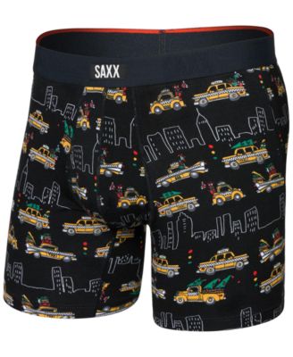 SAXX - Men's Vibe Xtra Slim-Fit Printed Boxer Briefs