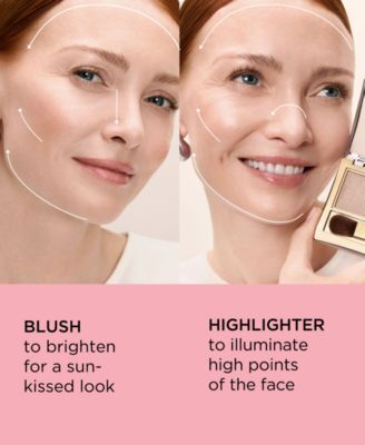 Powder Blush Shimmer & Matte Finishes