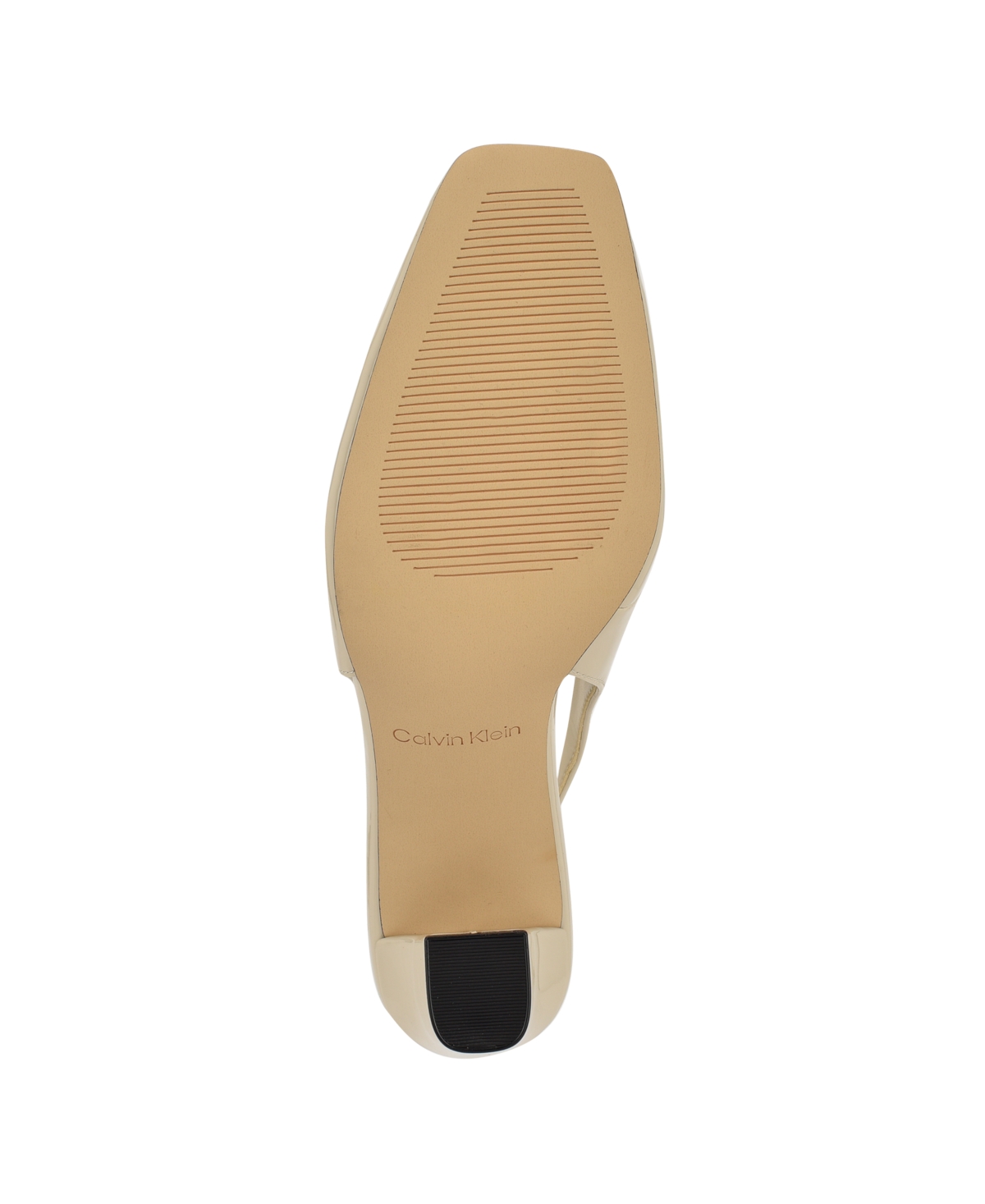 Calvin Klein Women's Raline Square Toe Slingback Pumps In Neutral