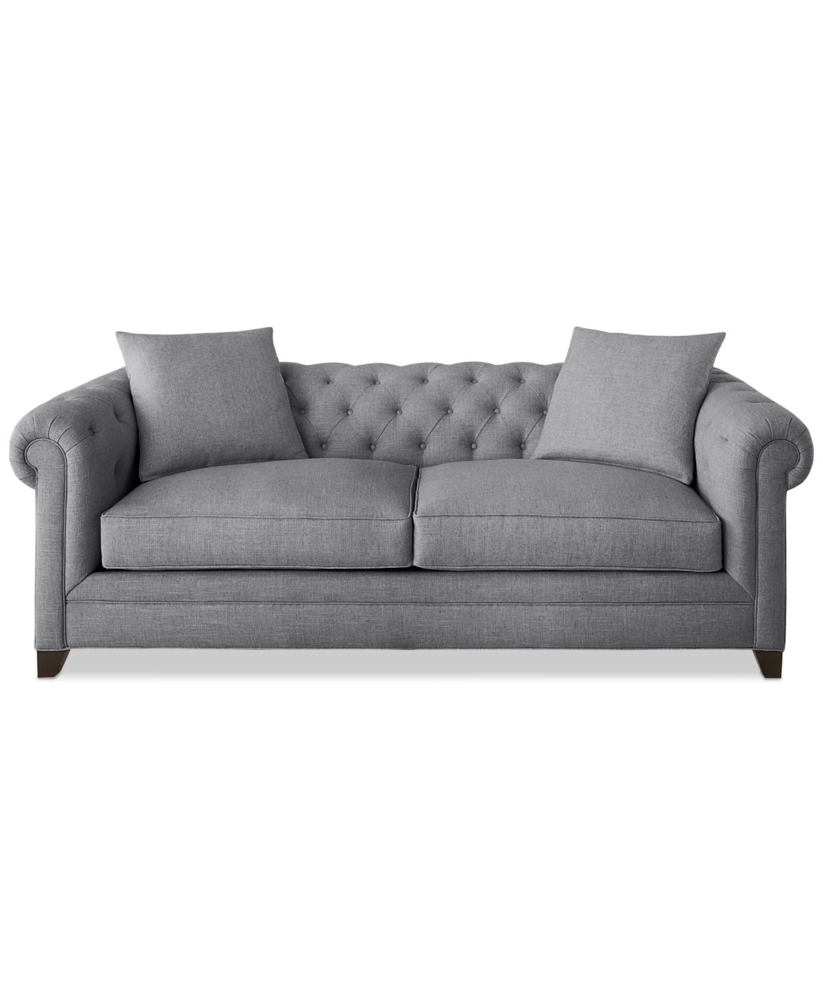 Jonathan Louis Kallison Fabric Sofa, Exclusively At Macy's In Gray