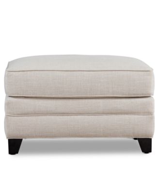 Kallison Fabric Ottoman, Exclusively at Macy's