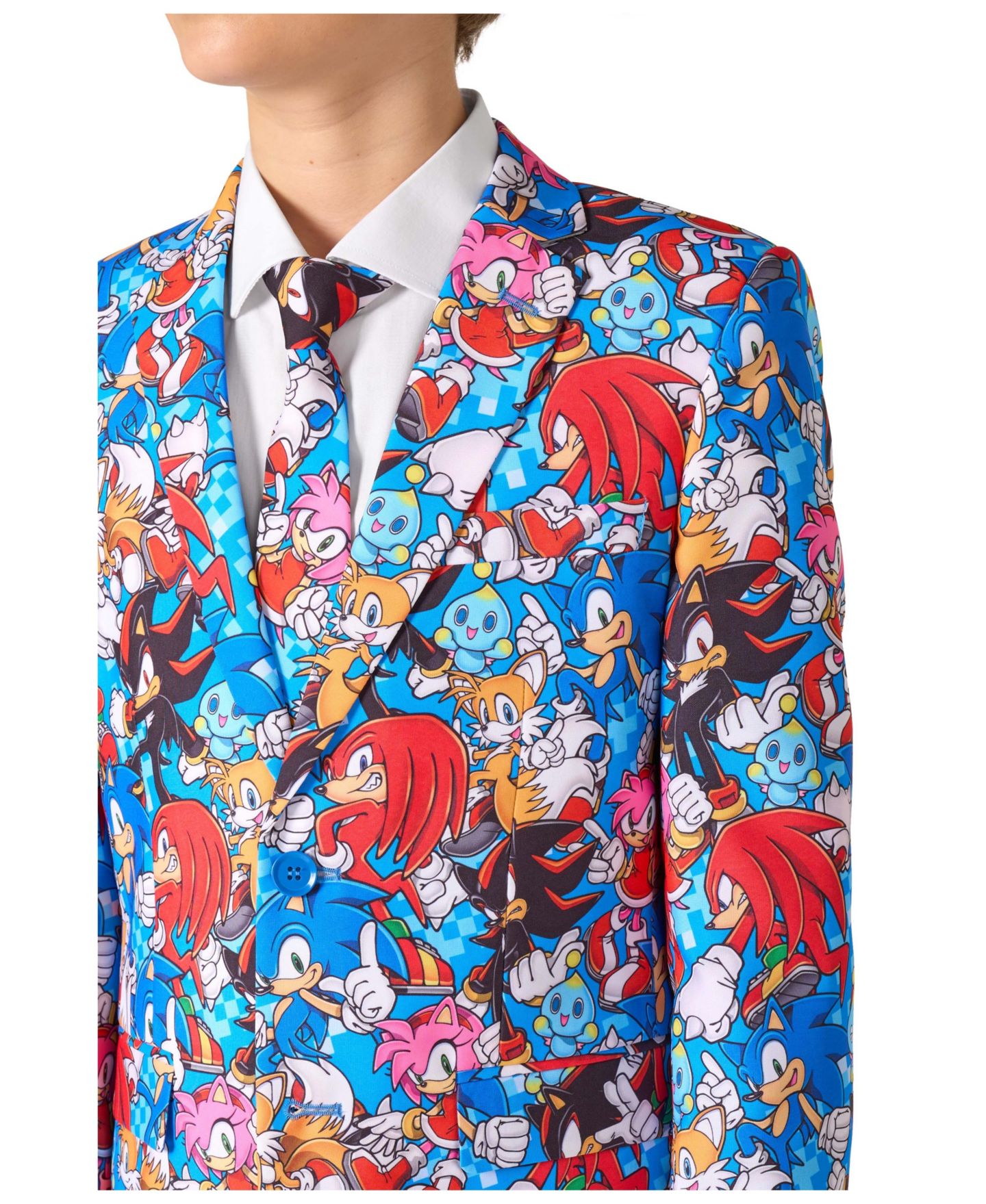 Детский костюм OppoSuits Sonic для мальчика — фото 7