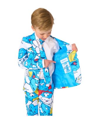 Little Boys Smurfs Suit