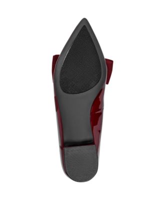 Women's Auggie Bow Pointed Toe Tailored Loafers