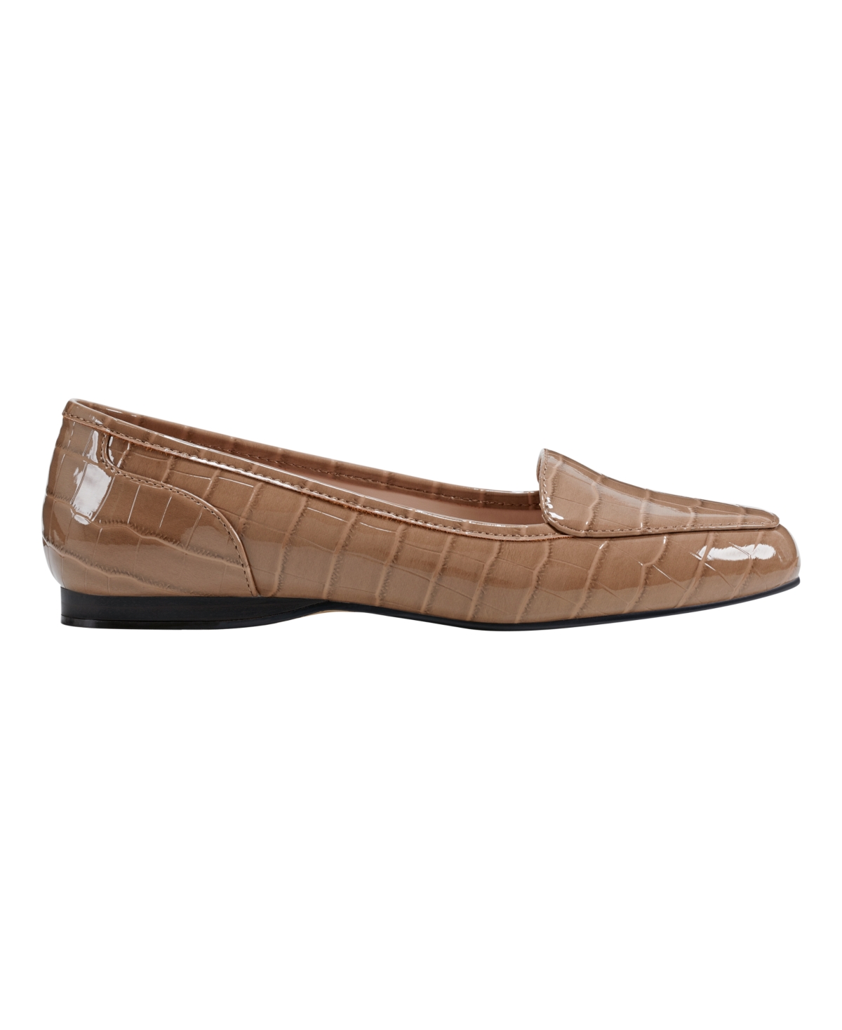 Bandolino Women's Liberty Square Toe Slip-on Loafers In Brown