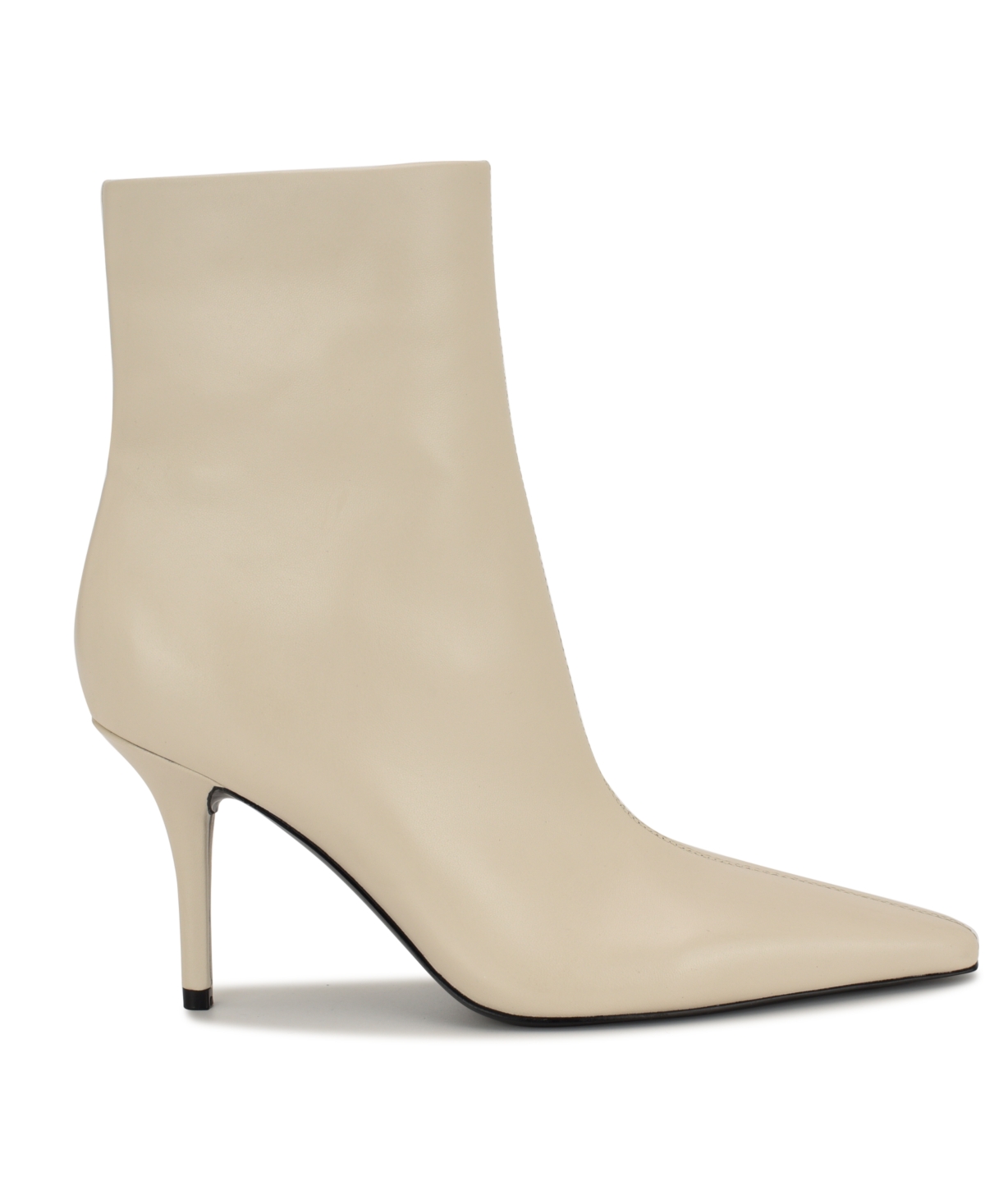 Nine West Ohmy Pointed Toe Bootie In White