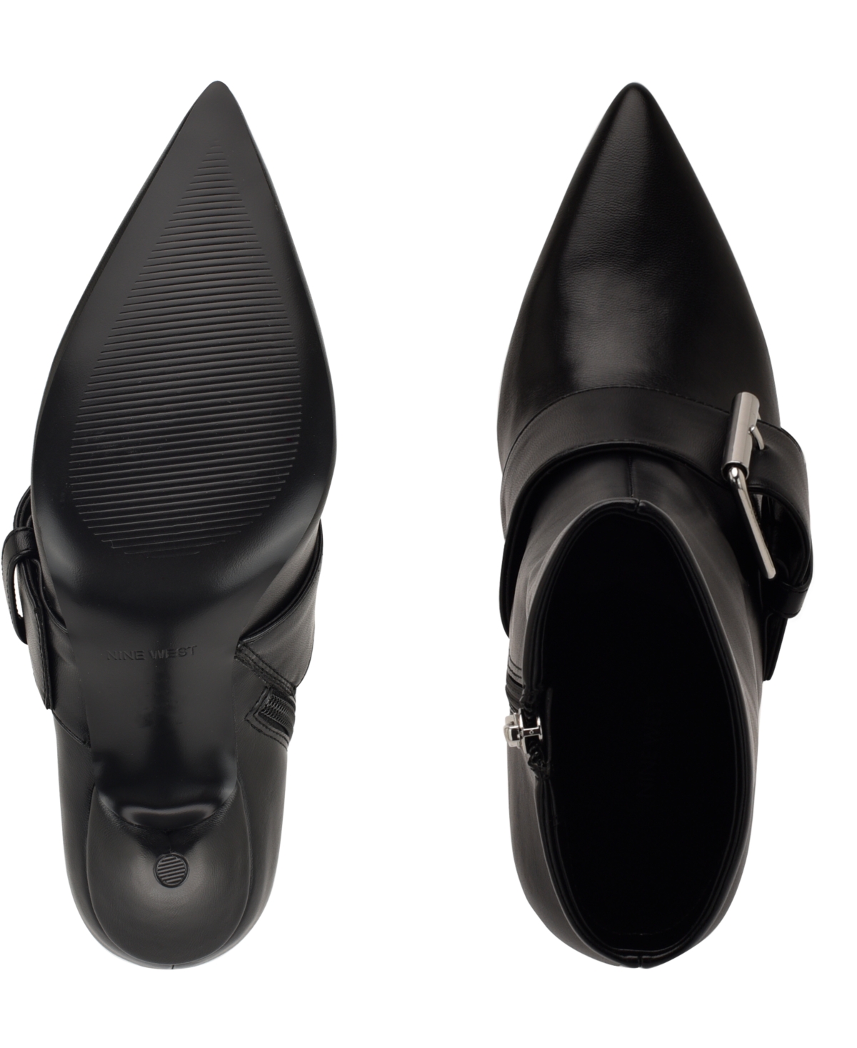 Nine West Colin Pointed Toe Bootie In Black