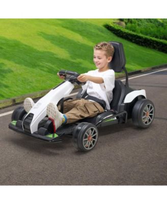 Electric Go Kart 24V Drift Go Cart for Kids 200W Strong Motor High Speed