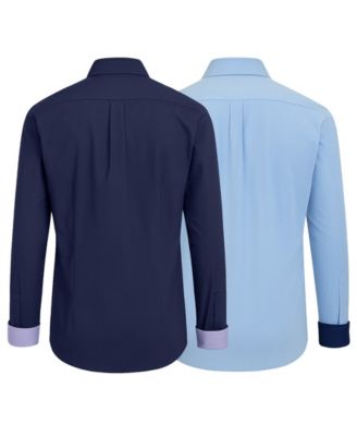 Men's 2-Pack Slim Fit Solid Shirt