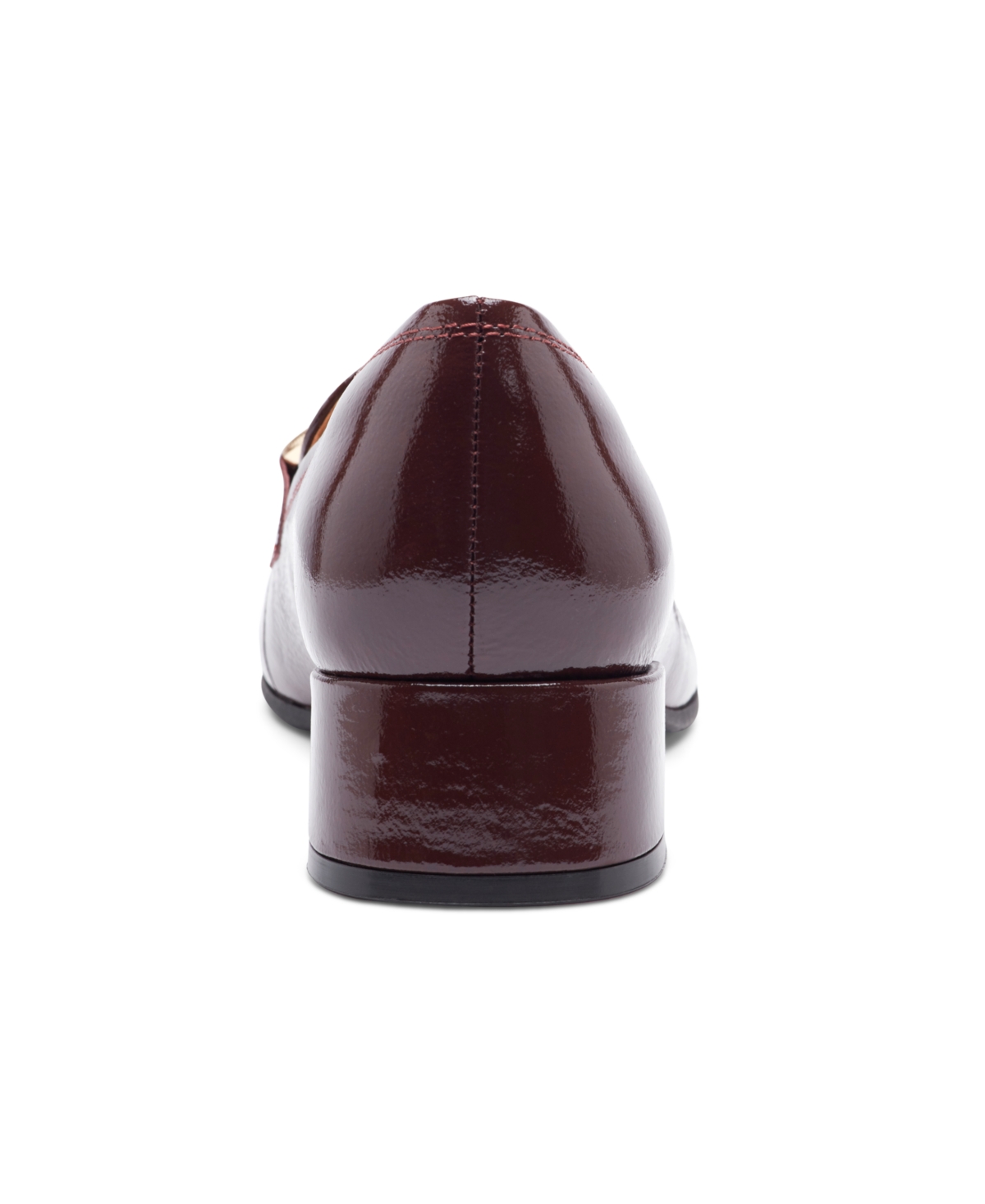 Easy Spirit Women's Franny Eflex Bit Block Heel Loafers In Burgundy