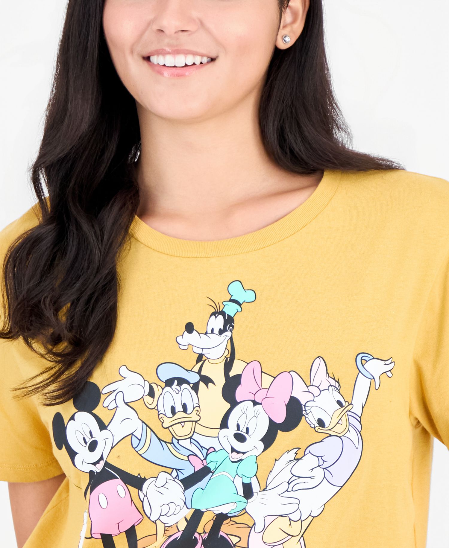 Juniors' Minnie & Friends Graphic T-Shirt