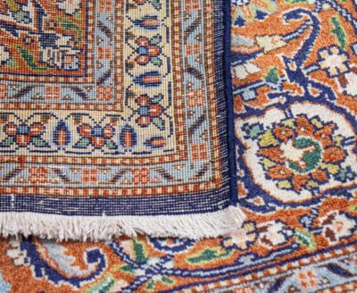 Bashian One Of A Kind Tabriz 535024 Rug Collection In Blue