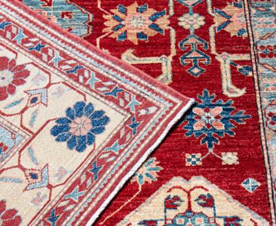 Bashian One Of A Kind Fine Kazak 640372 Rug Collection In Brown