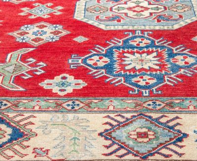 Bashian One Of A Kind Pak Kazak 640470 Rug Collection In Brown