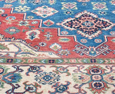 Bashian One Of A Kind Pak Kazak 640499 Rug Collection In Blue