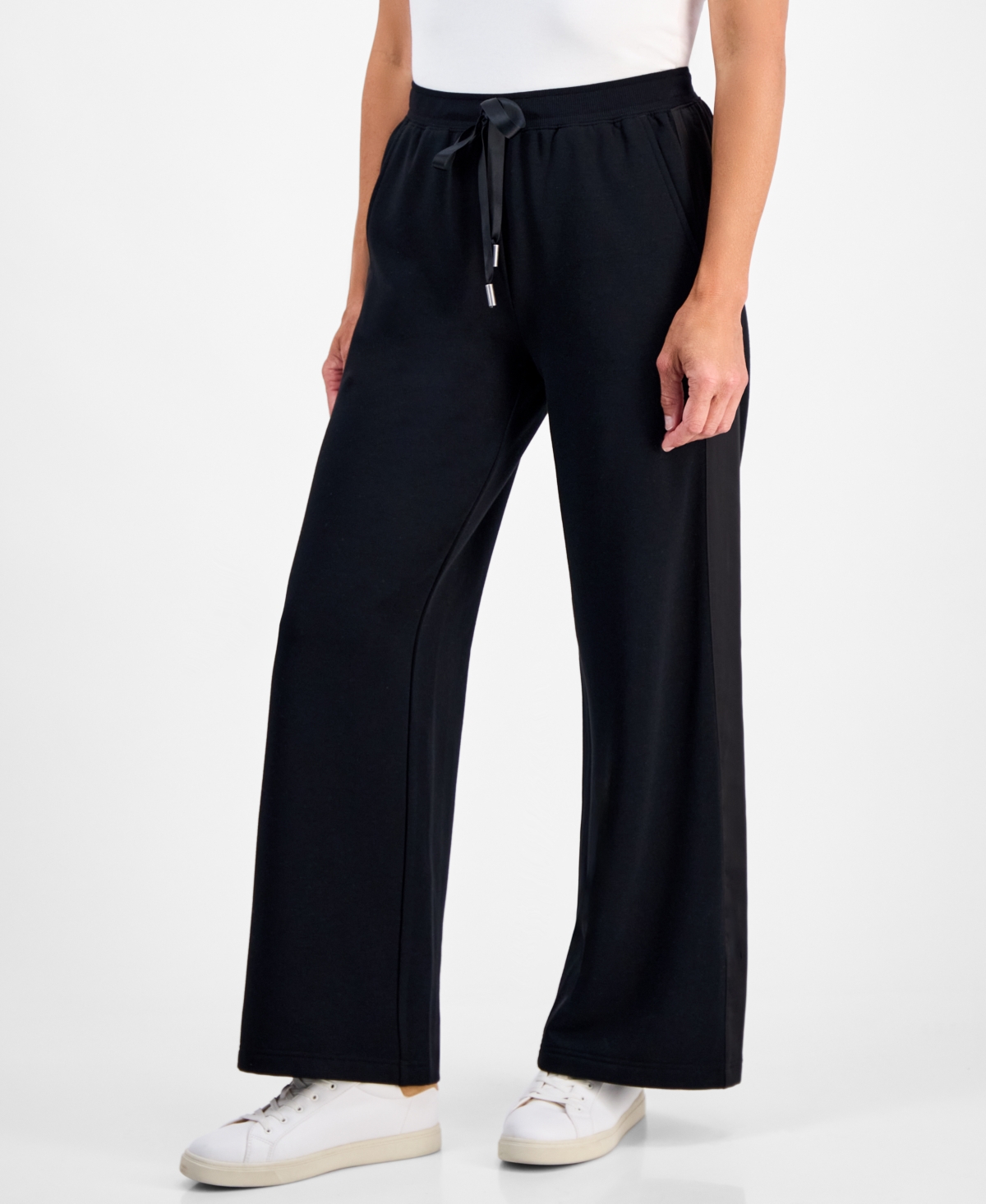 Style & Co Petite Cloud Fleece Sweatpants, Macy's Exclusive In Multi