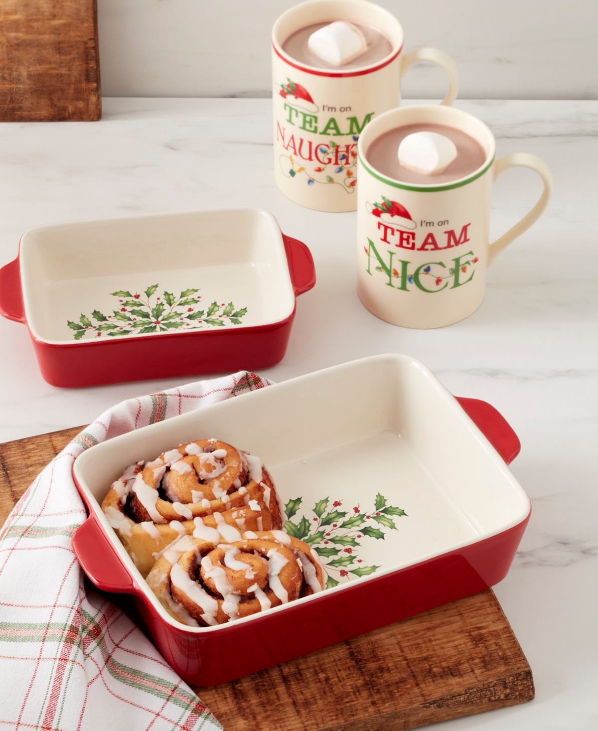 Lenox Holiday Rectangular Medium Baking Dish