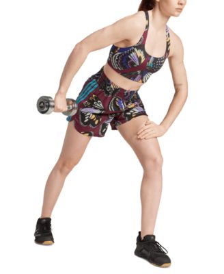 x FARM Women's Printed 3-Stripe Pacer Shorts