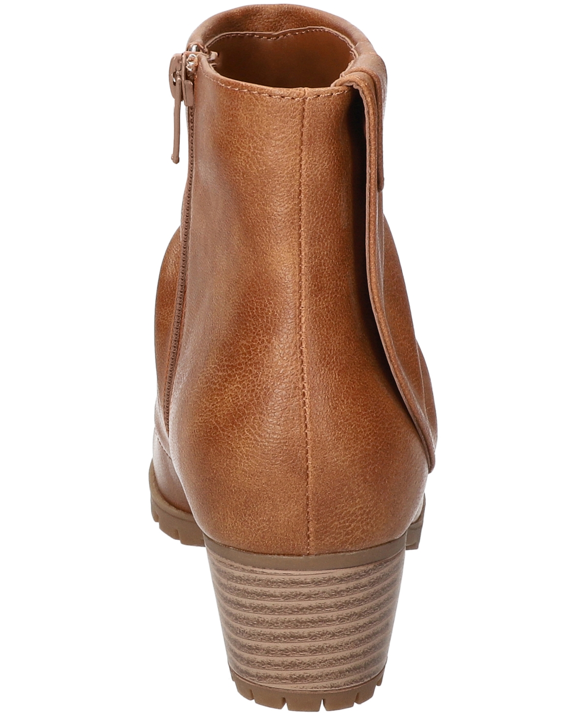 Easy Street Ambrose Bootie In Brown