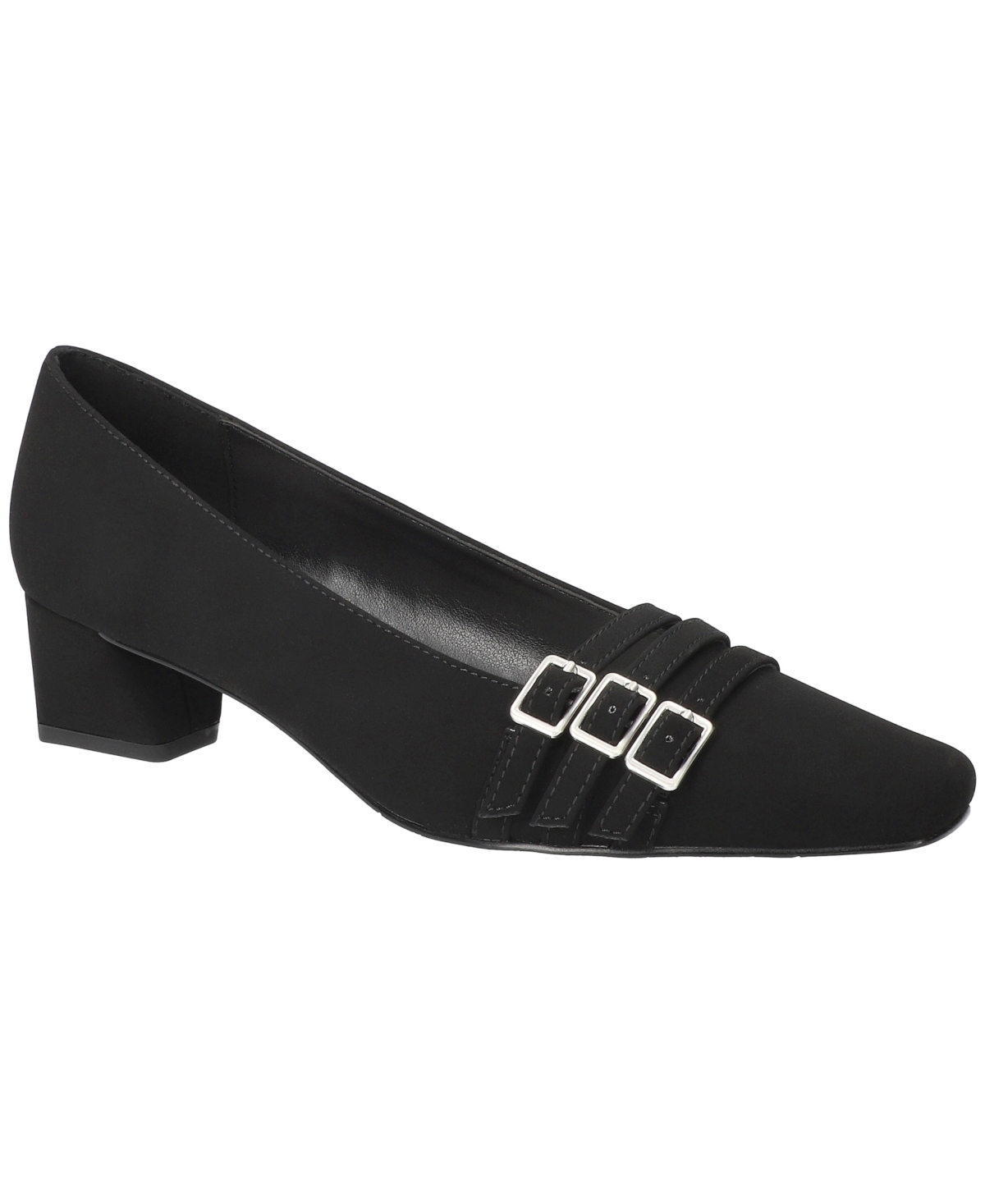 Women's Enya Square Toe Pumps - Burgundy