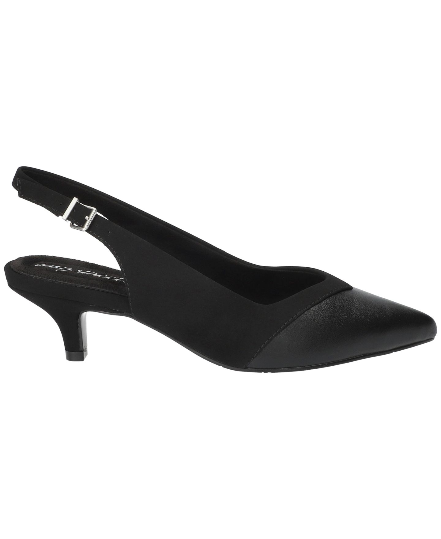 Женские туфли Easy Street Vivid Slingback Pumps, цвет: Чёрный — фото 2