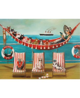 All Paws on Deck 500 Piece Puzzle