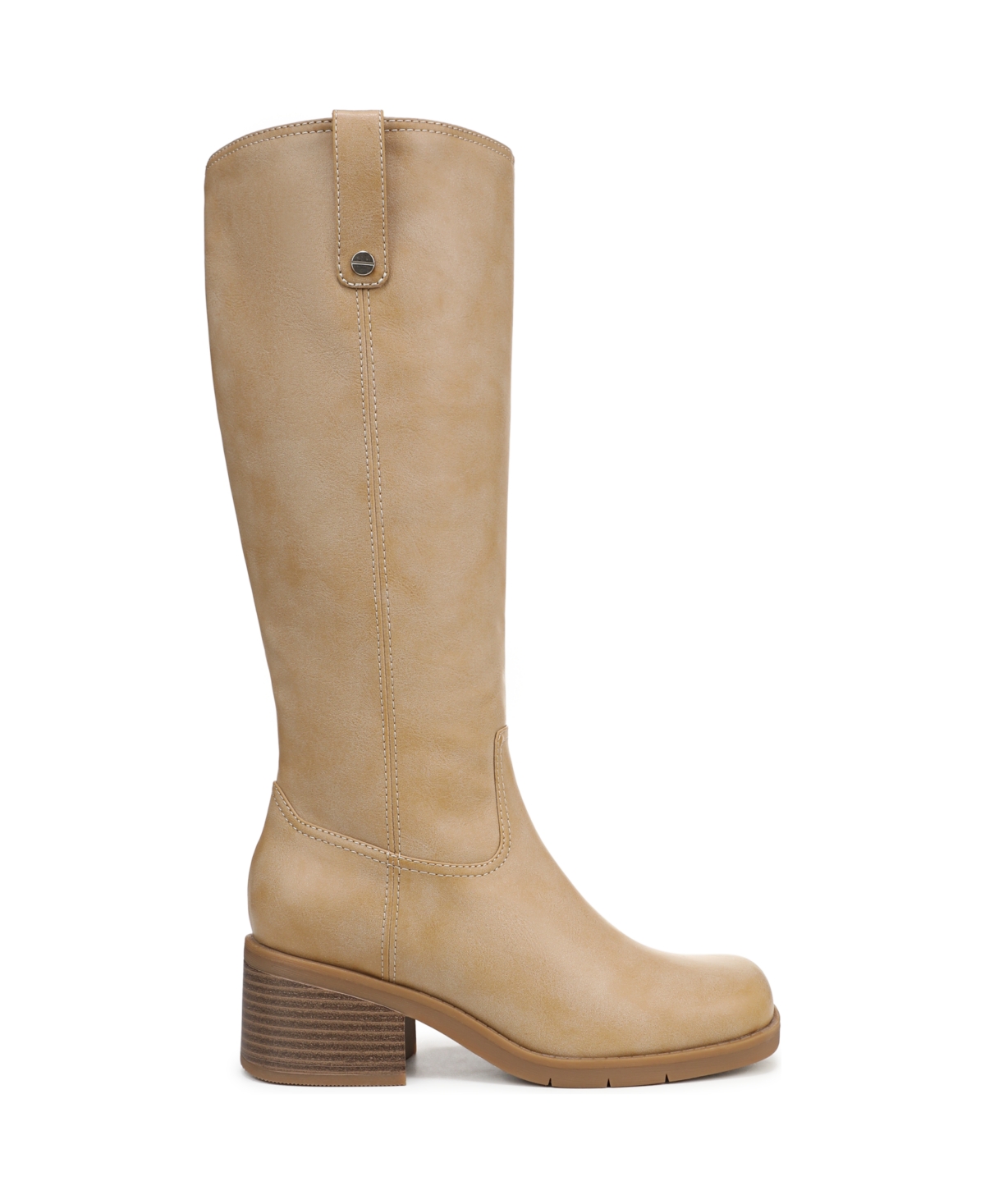 Dr. Scholl's Women's Joplin Square Toe Block Heel Riding Tall Boots