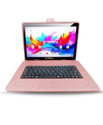 10.1" Octa Core 256GB Storage Android 15 with Unique Oracle Keyboard Case and Tablet Briefcase