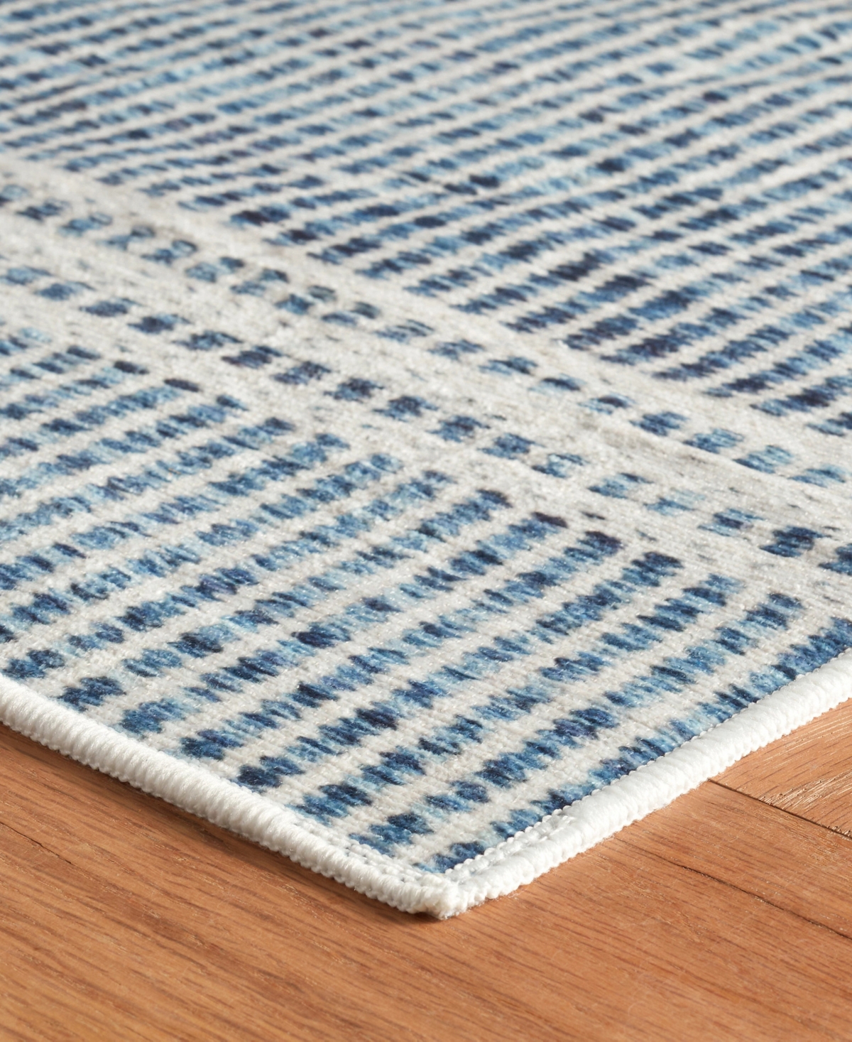 Dash And Albert Rugs By Annie Selke Malta Machine Washable Da2043 2'x3' Area Rug In Blue