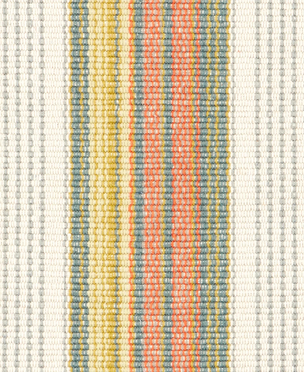 Dash And Albert Rugs By Annie Selke Sloane Stripe Da2027 5'x8' Area Rug In Multi