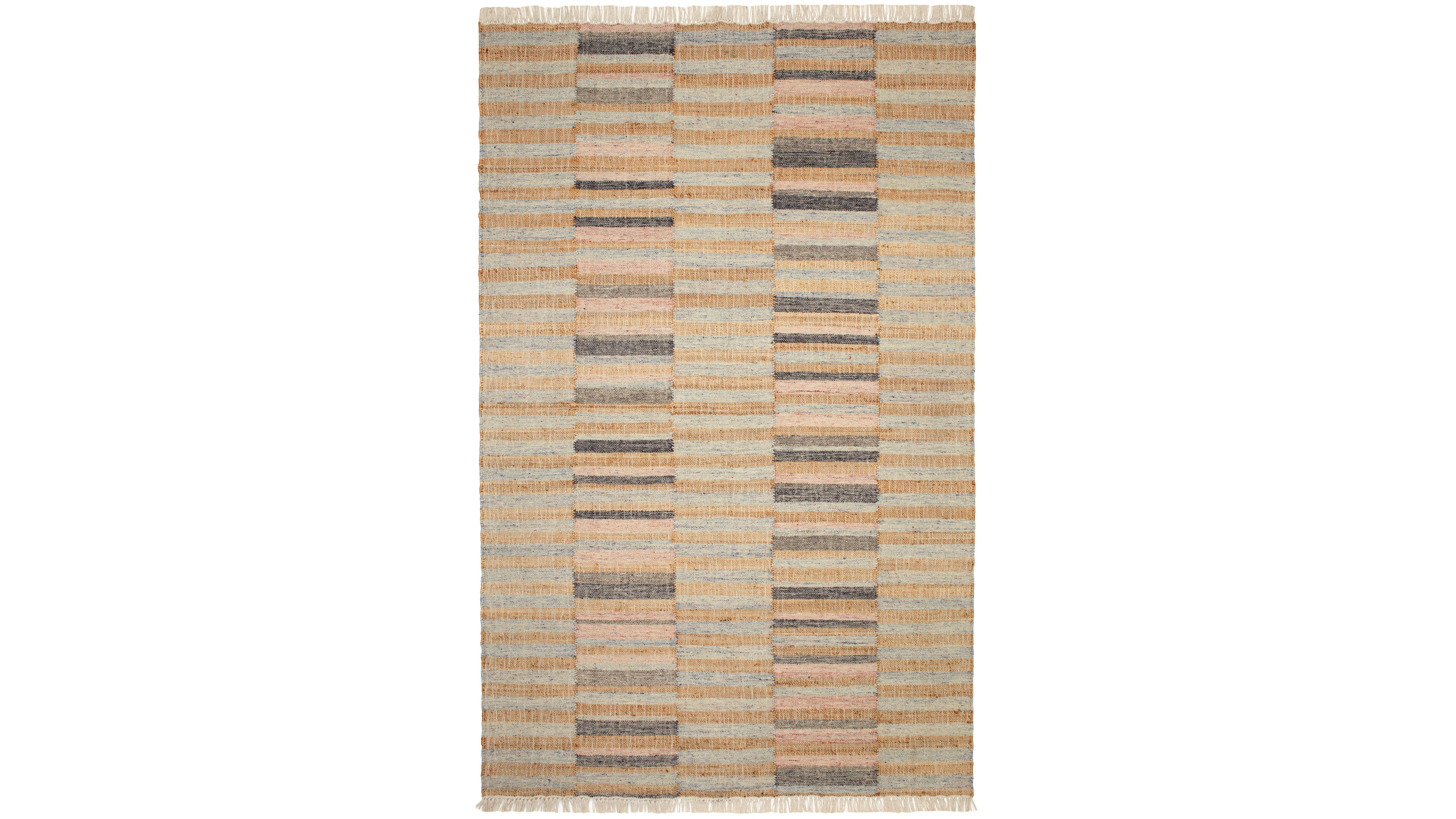 Dash and Albert Rugs by Annie Selke Ravel Stripe DA1931 10'x14' Area Rug