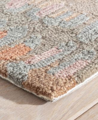 Paint Chip Wool DA1830 2'x3' Area Rug